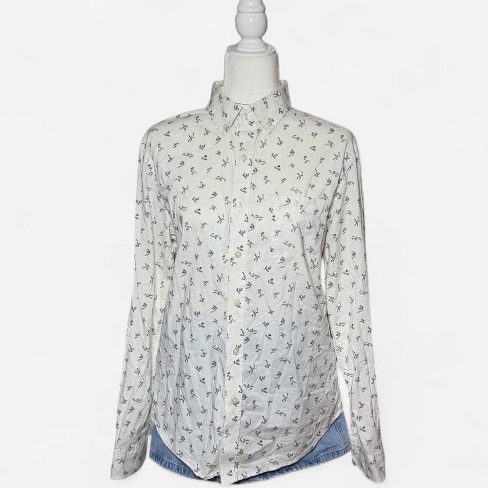 Banana-republic Women's White Shirt - Picture 2 of 5